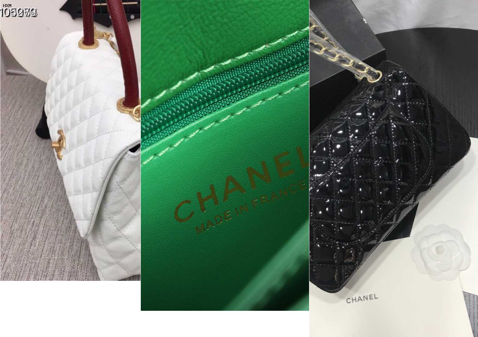 chanel petit sac à rabat avec poignée