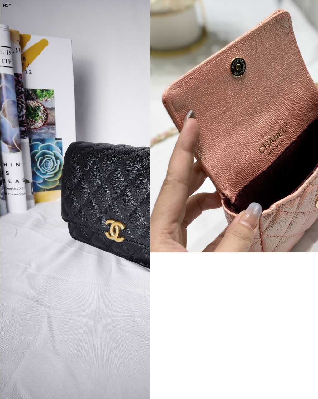 chanel portefeuille femme