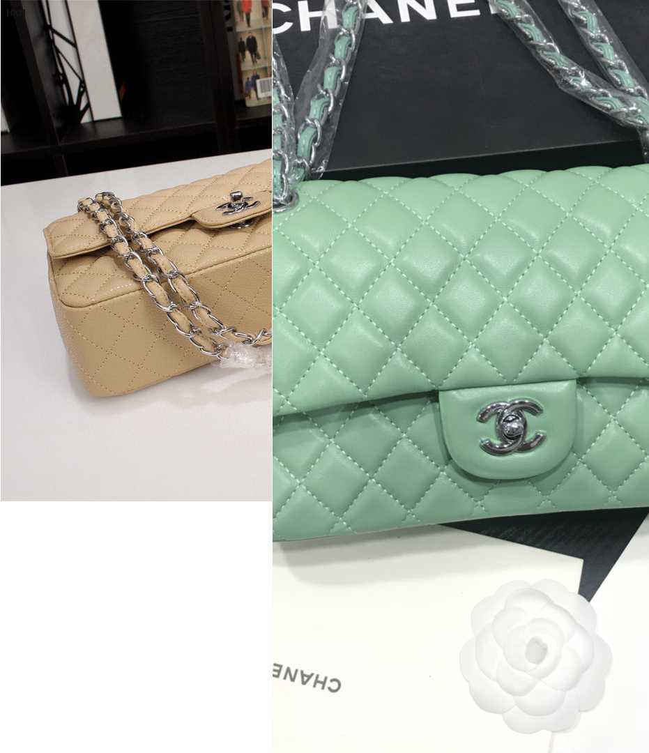 chanel sac classique veau grainé