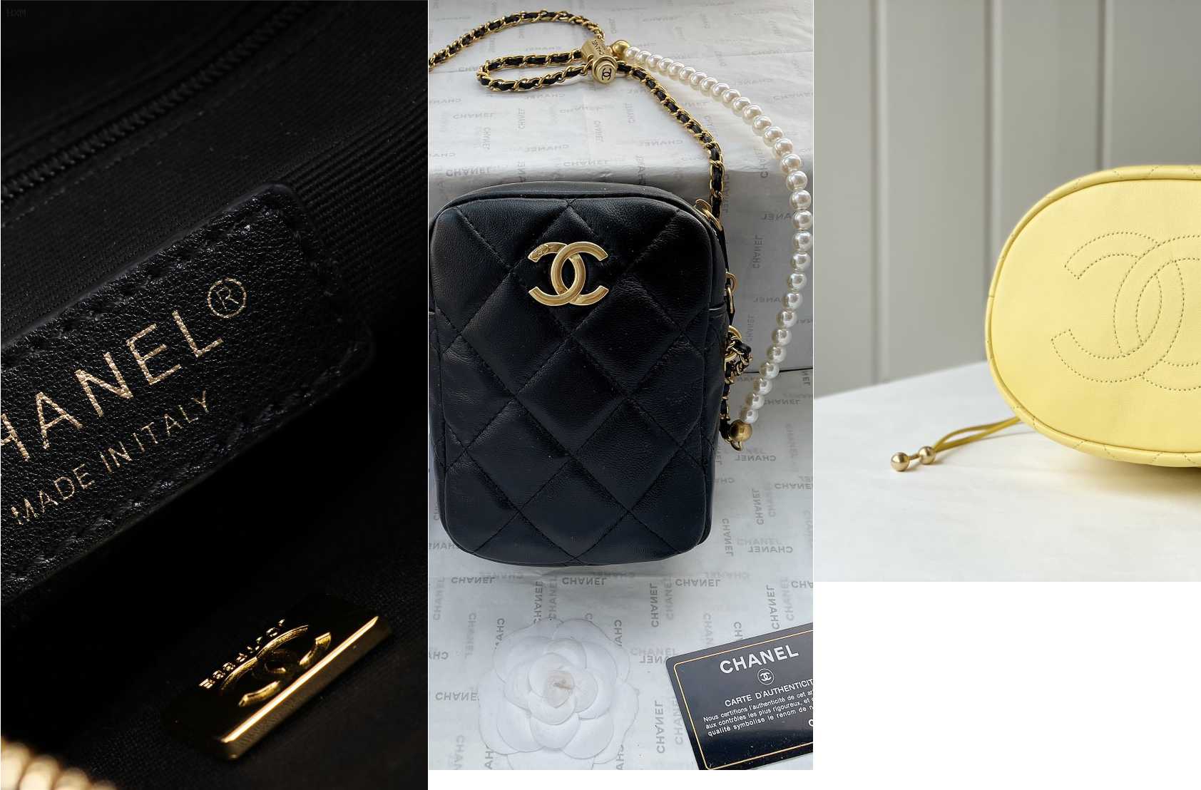 petit sac chanel blanc