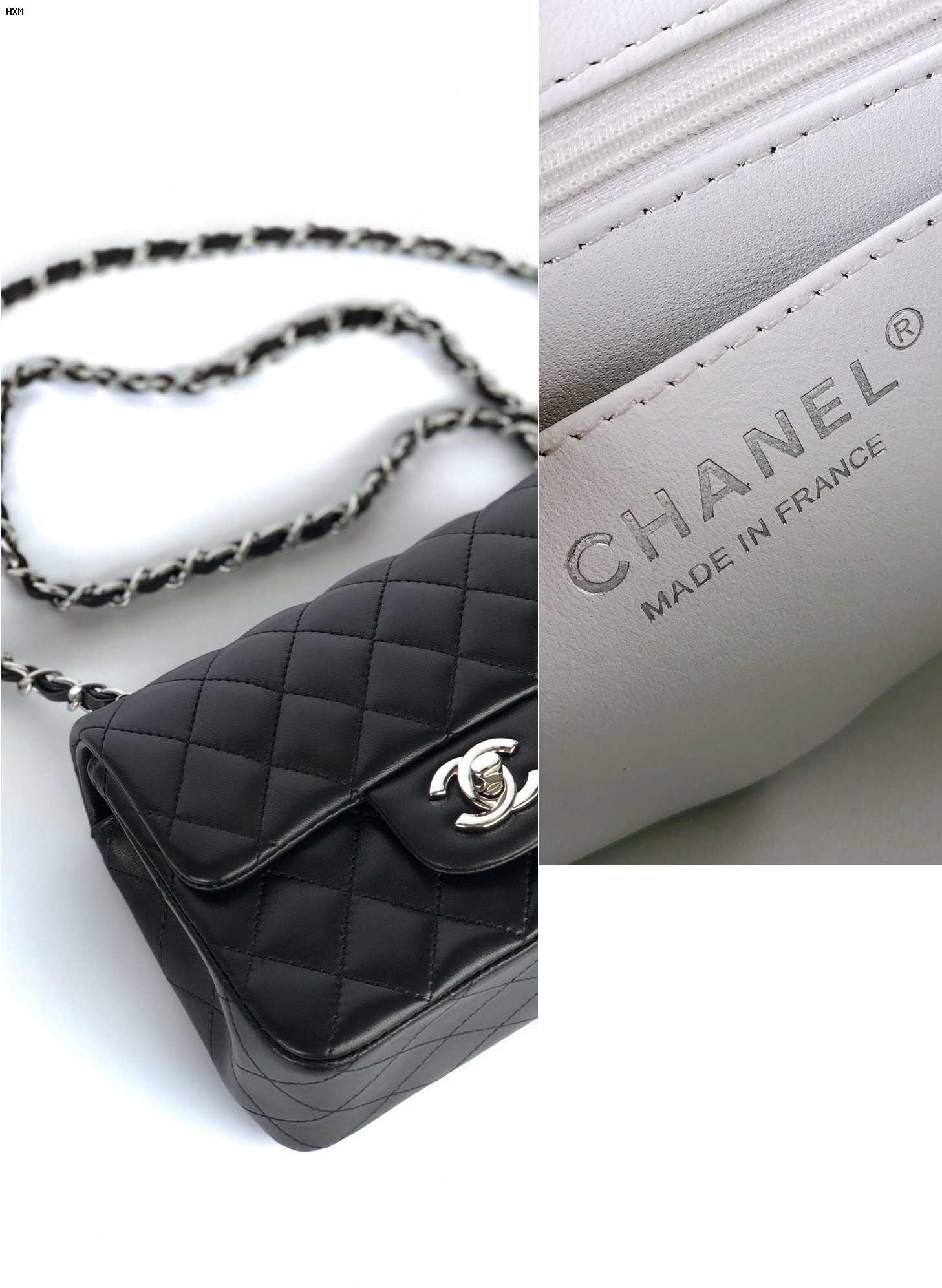 sac a main chanel noir