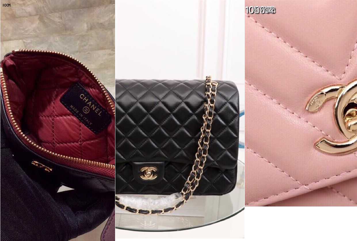 sac cabas chanel cuir