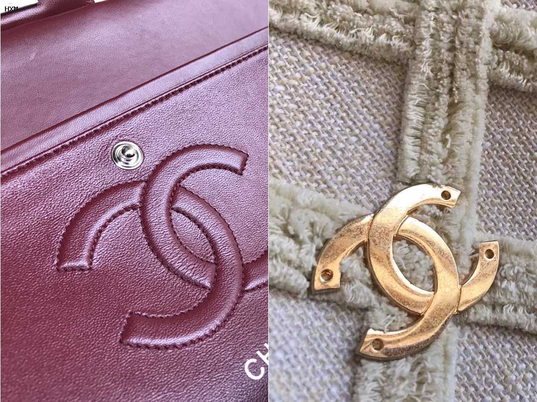 sac cabas chanel en toile