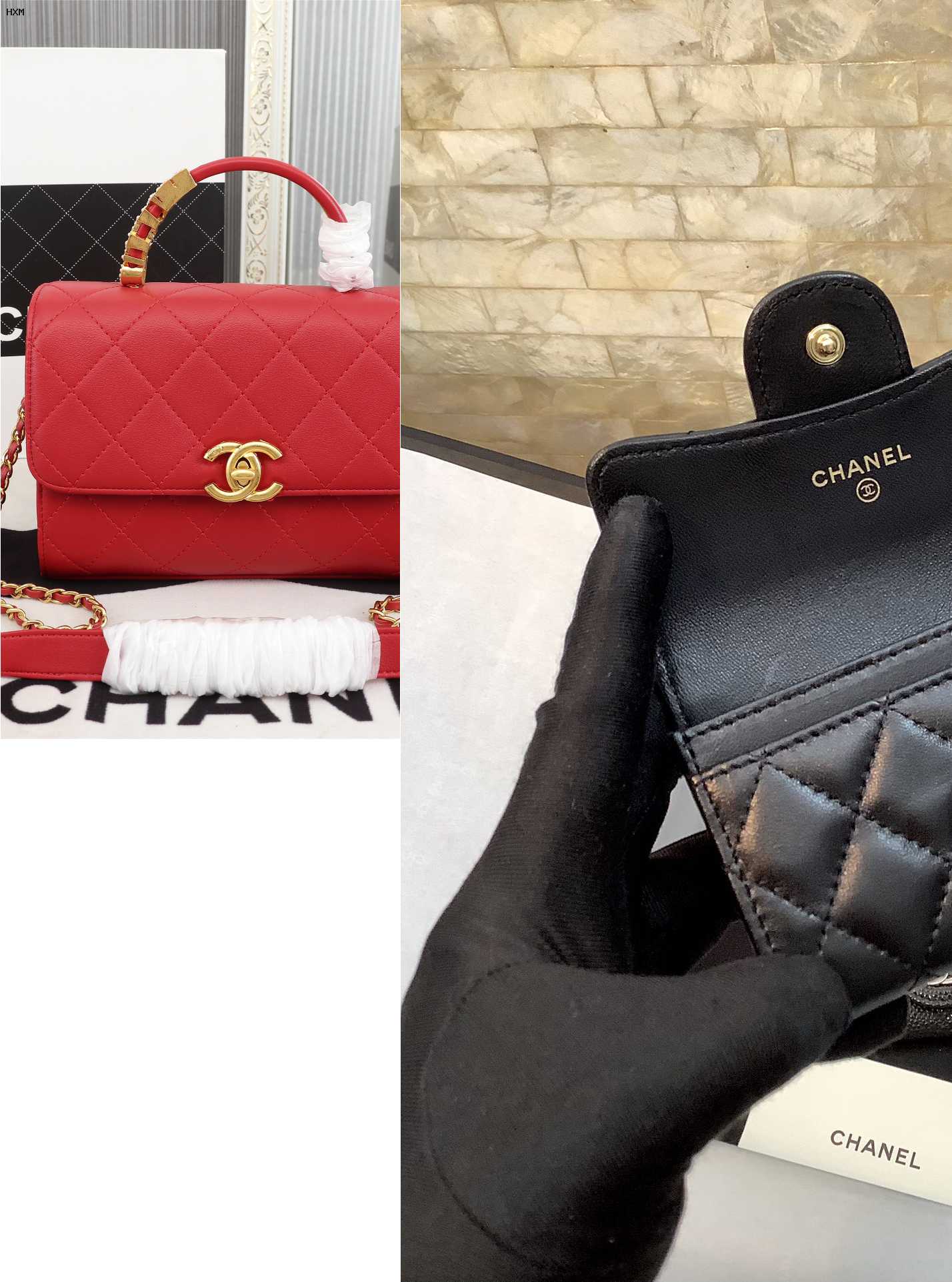 sac chanel argenté pailleté