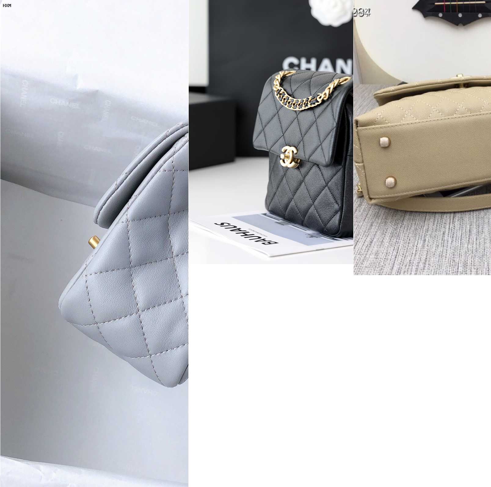 sac chanel avec perle