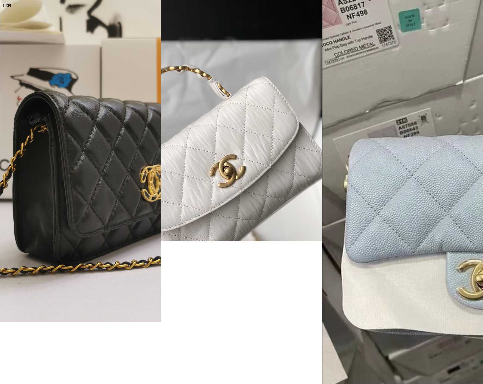 sac chanel classique veau grainé