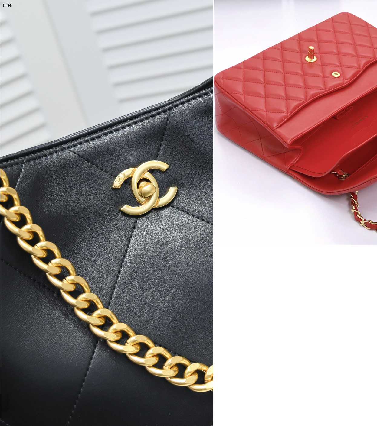 sac chanel en or