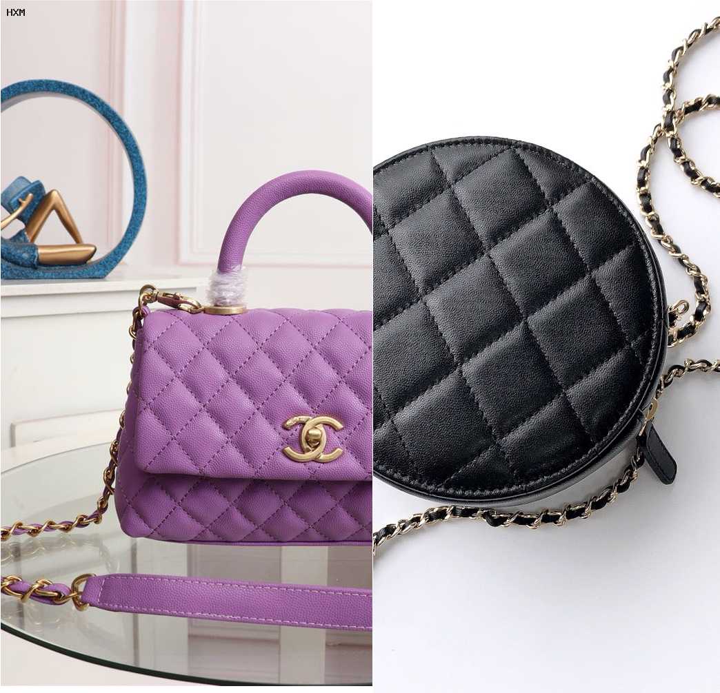 sac chanel plaque or