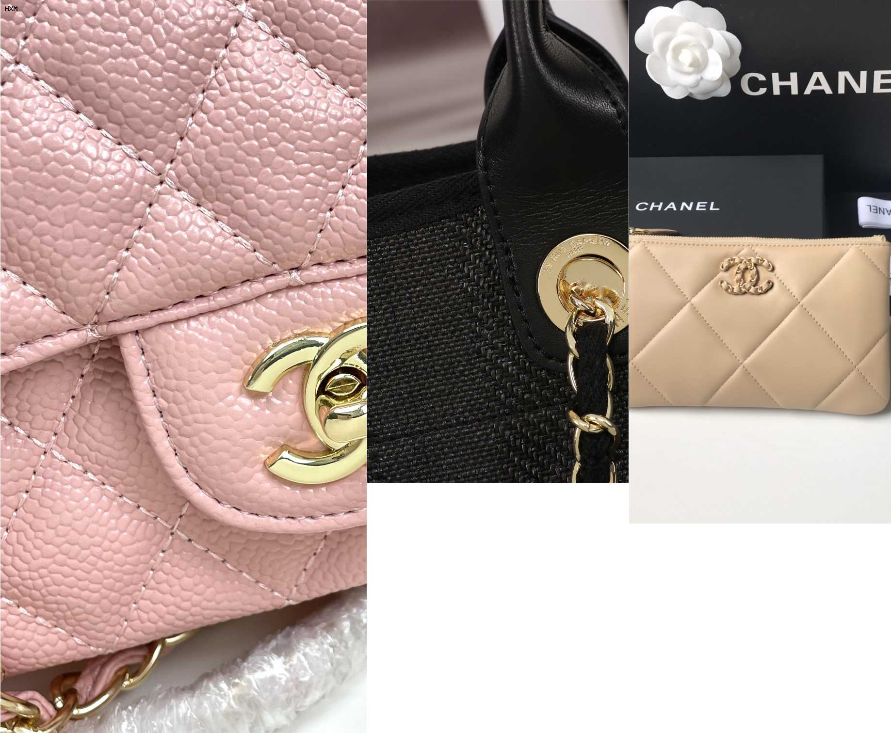 sac chanel rose pale