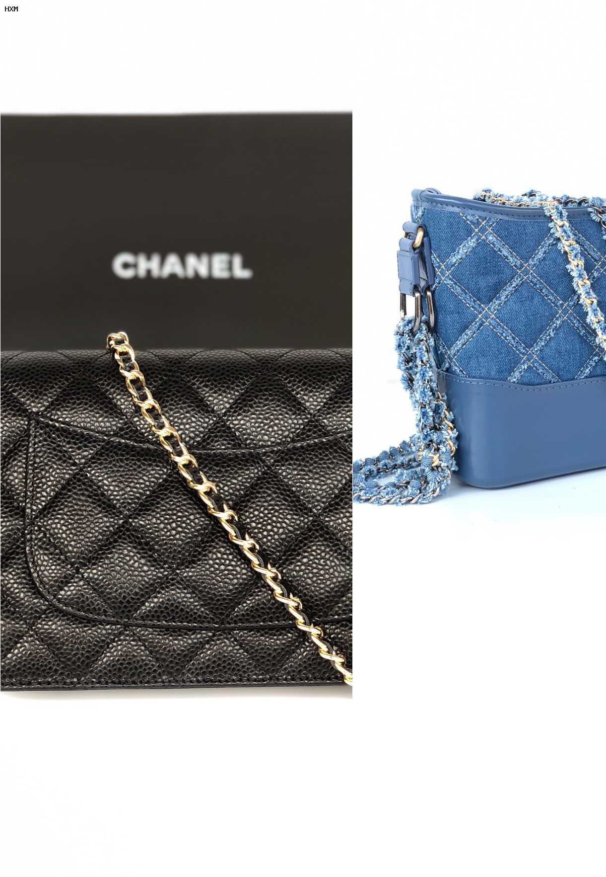 sac vanity chanel noir